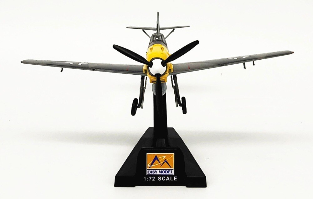 1:72 German Air Force BF109E/TROP Fighter model Small hand products 37276