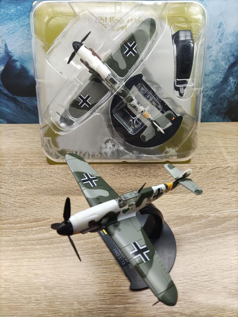 1: 72 World War II BF109 F4 fighter model Finished alloy model