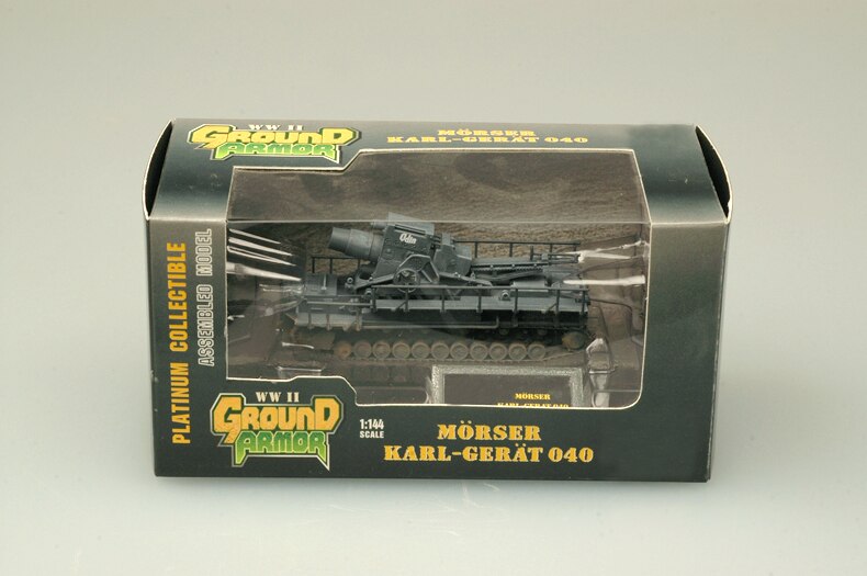 1: 144 German Karl giant mortar model Finished product model Trumpeter 34902