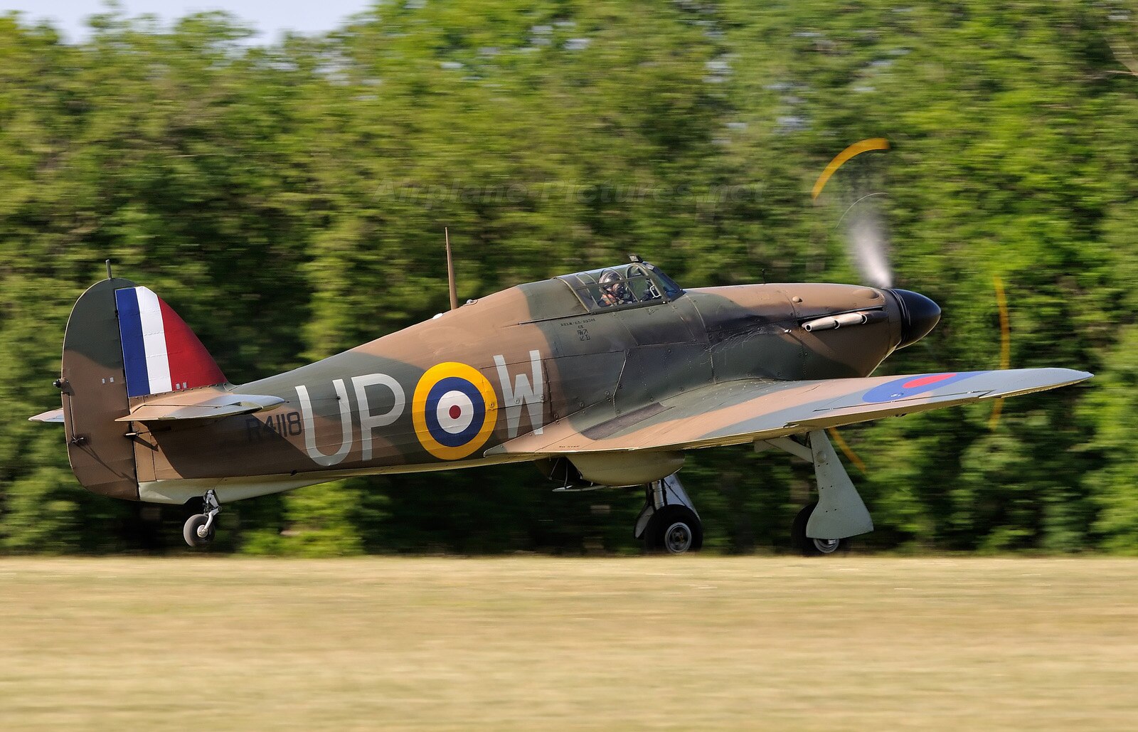 Special Offer 1/72 World War II British hurrccane mk.1 fighter model Alloy collection model