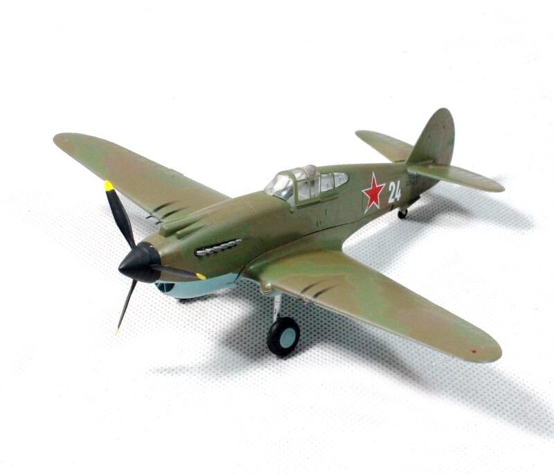 Trumpeter 1/72 World War II Soviet P40 fighter model 37206 finished product model