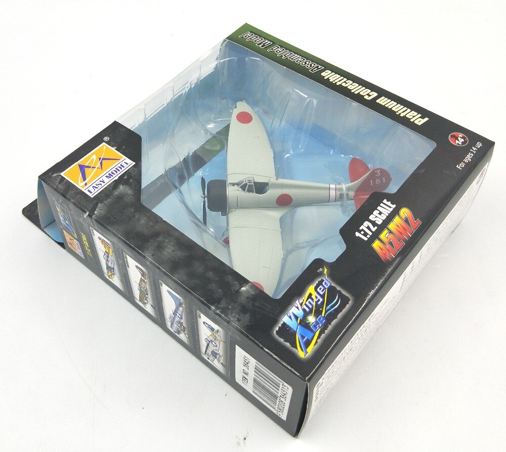 1:72 Japan Zero fighter model A5M2 carrier aircraft trumpet 36451 Collection model 1:72 Japan Zero fighter model A5M2 carrier aircraft trumpet 36451 Collection model