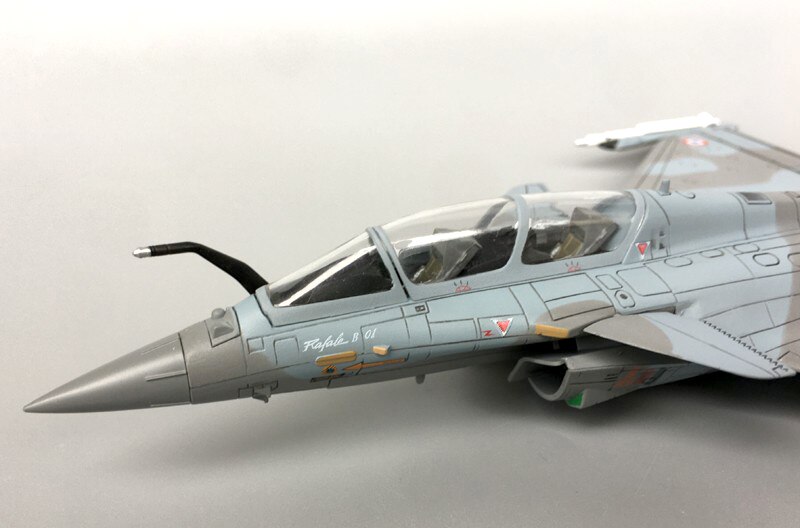 Fine 1 / 72 French Rafale B two seater fighter Alloy collection model Fine 1 / 72 French Rafale B two seater fighter Alloy collection model