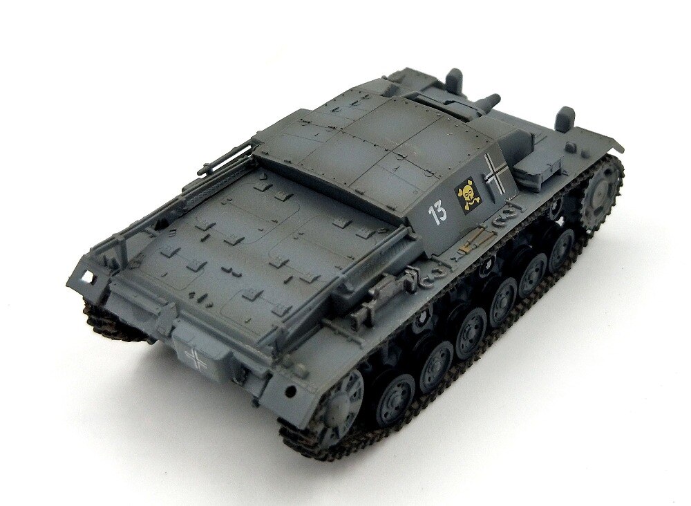 1:72 B model of German No.3 assault tank Finished product simulation model 36137