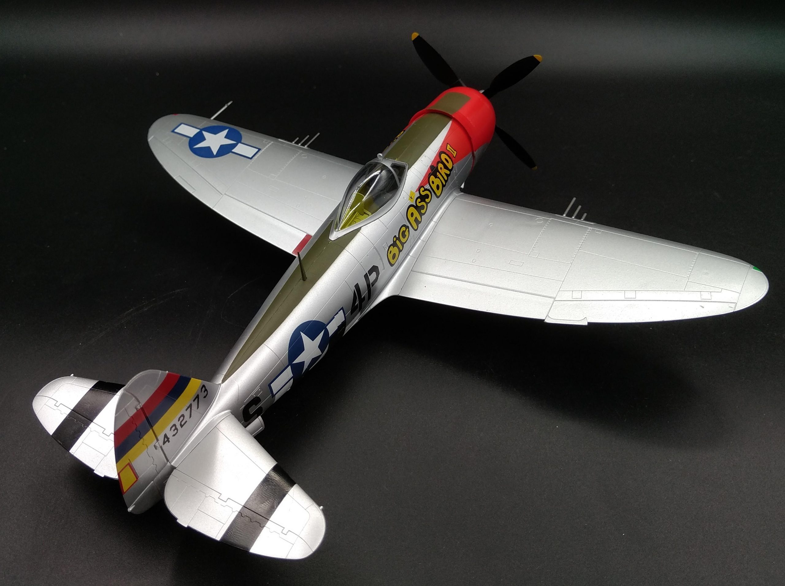 1: 48 World War II US p47d fighter model Trumpeter 39306 Finished product collection model 1: 48 World War II US p47d fighter model Trumpeter 39306 Finished product collection model