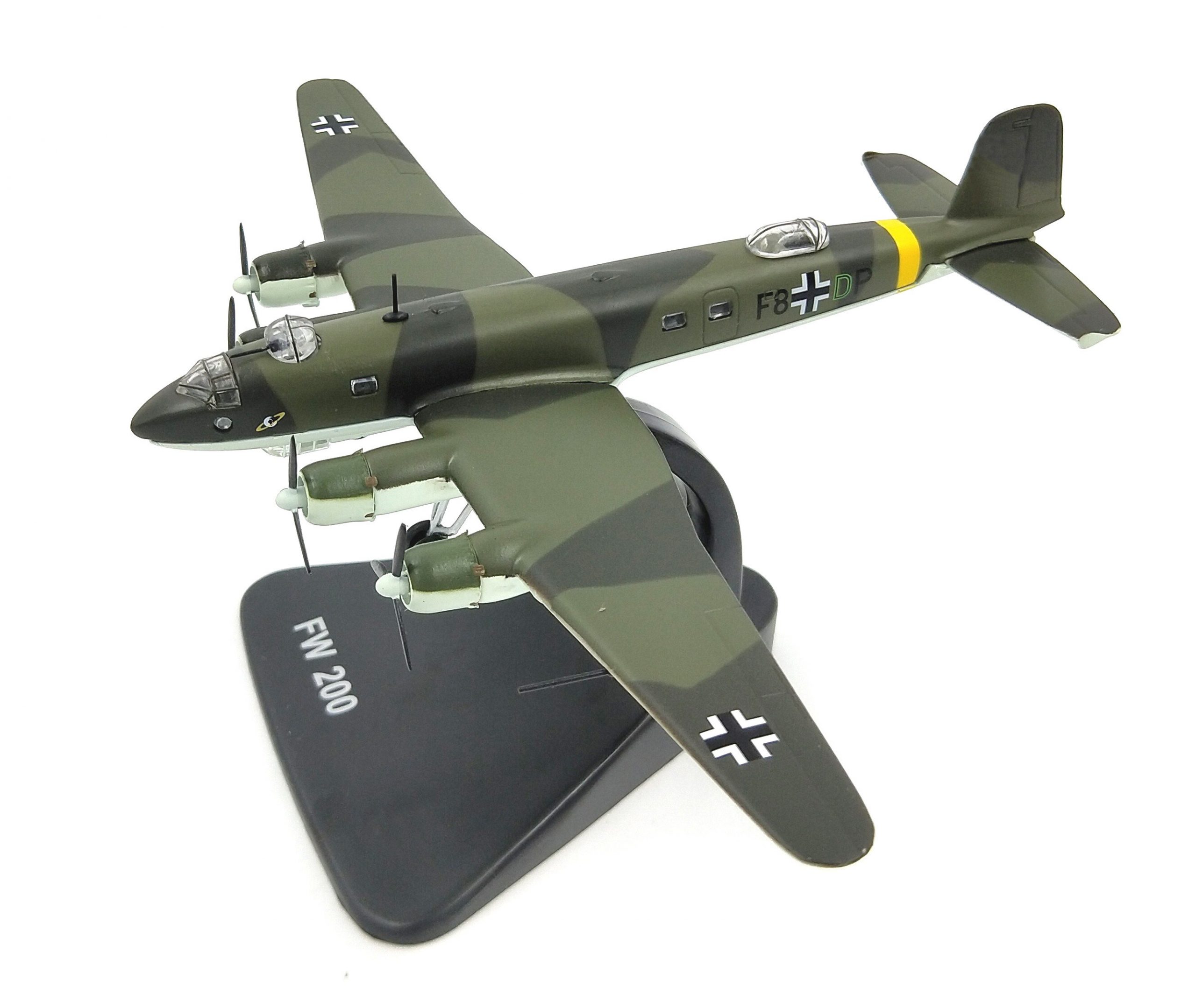 1: 144 German FW200 reconnaissance aircraft model Alloy aircraft model