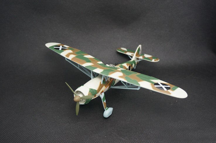 rare Special Offer 1:72 AC040 German Air Force Hs126A-1 Tactical Reconnaissance Aircraft Battlefield of Spain 1938 Alloy