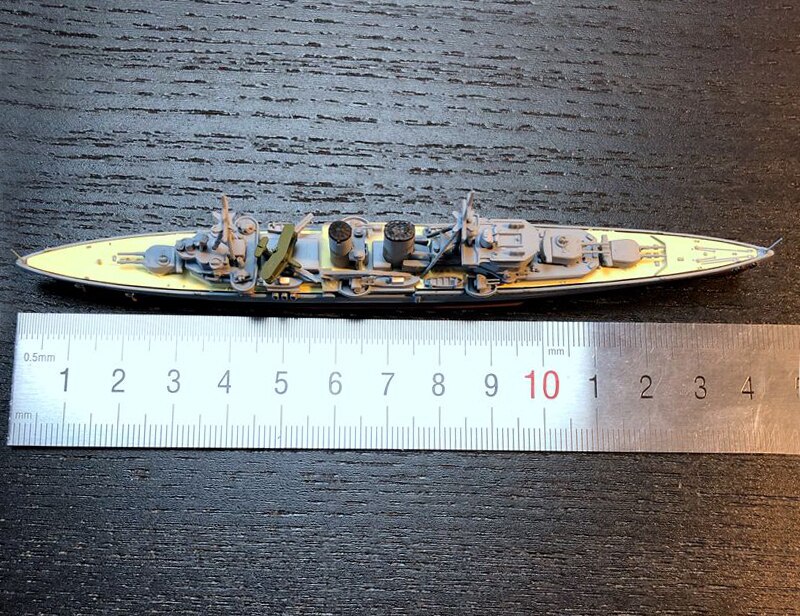 rare 1 / 1250 Royal Navy Heavy cruiser Exeter Static finished product model Alloy model rare 1 / 1250 Royal Navy Heavy cruiser Exeter Static finished product model Alloy model