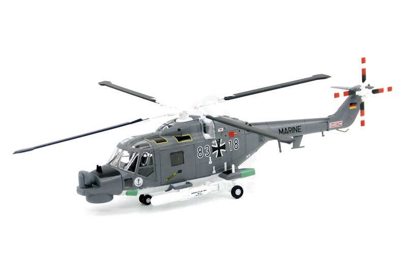 1 / 72 German Navy lynx mk88 helicopter 83 + 18 Trumpeter 36928 Finished aircraft model