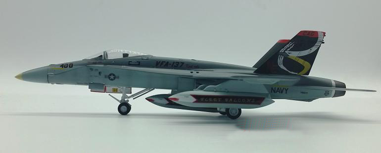 1:72 American F/A-18C hornet fighter model Trumpeter 37115 Collection model