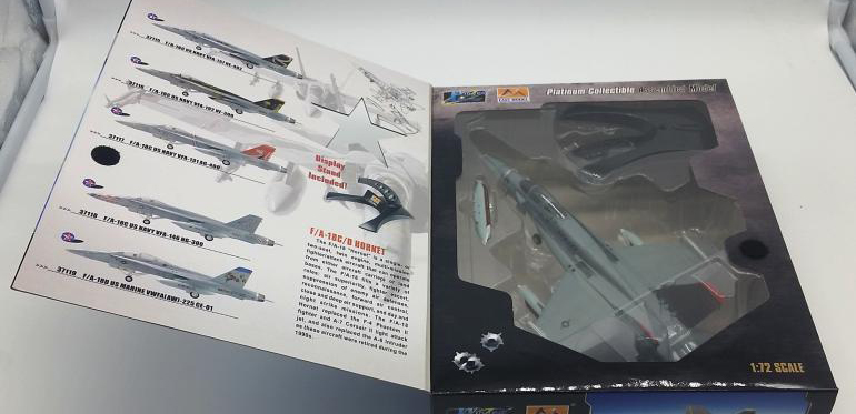 1:72 American F/A-18C hornet fighter model Trumpeter 37115 Collection model