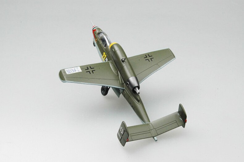 Trumpet 1:72 German He162 fighter 36347 finished product model