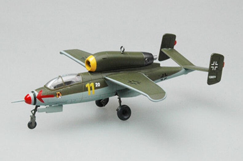 Trumpet 1:72 German He162 fighter 36347 finished product model