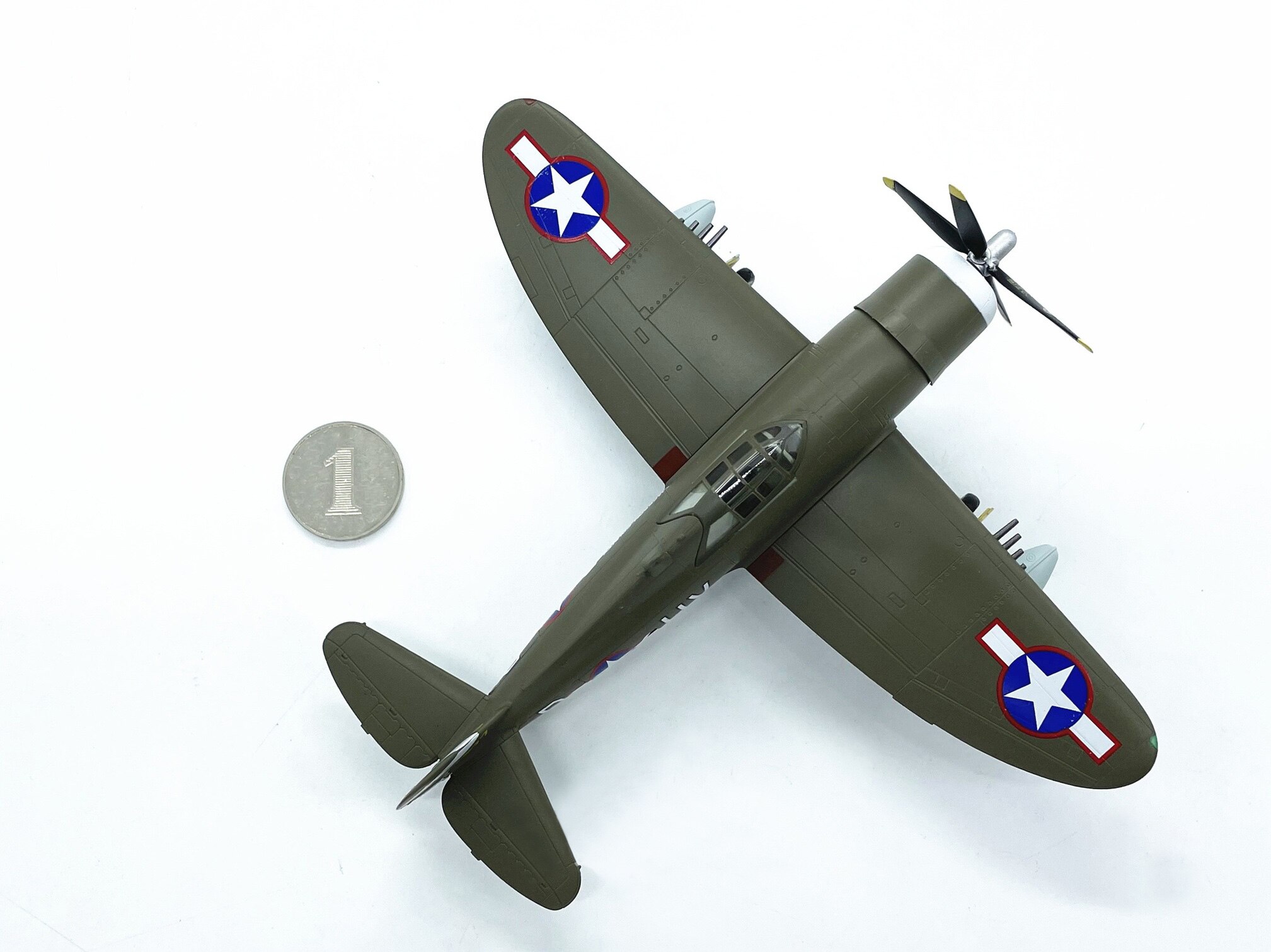 1: 72 World War II US p47d fighter model Trumpeter 36424 Finished product collection model 1: 72 World War II US p47d fighter model Trumpeter 36424 Finished product collection model