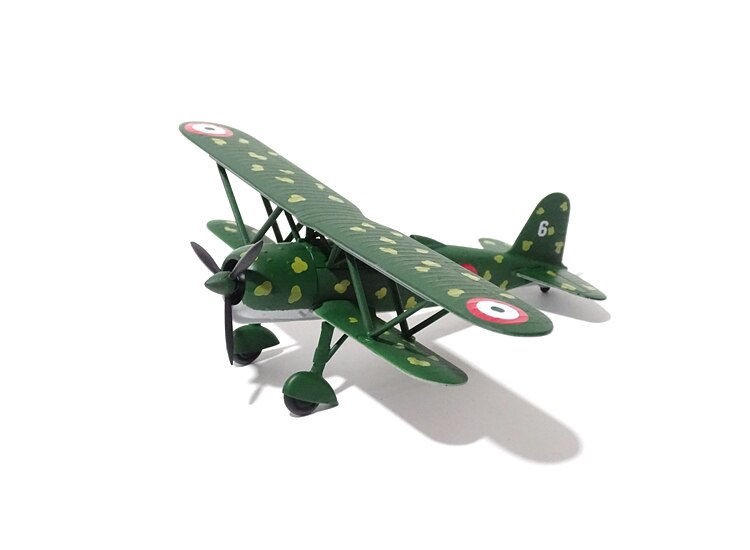 1 / 75 Italian fighter Twin wing alloy aircraft model Finished product collection model CR.42 1 / 75 Italian fighter Twin wing alloy aircraft model Finished product collection model CR.42
