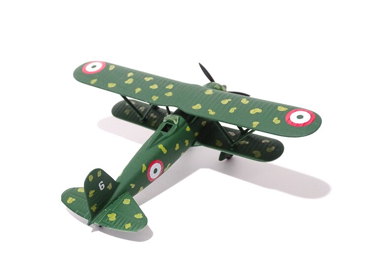 1 / 75 Italian fighter Twin wing alloy aircraft model Finished product collection model CR.42 1 / 75 Italian fighter Twin wing alloy aircraft model Finished product collection model CR.42