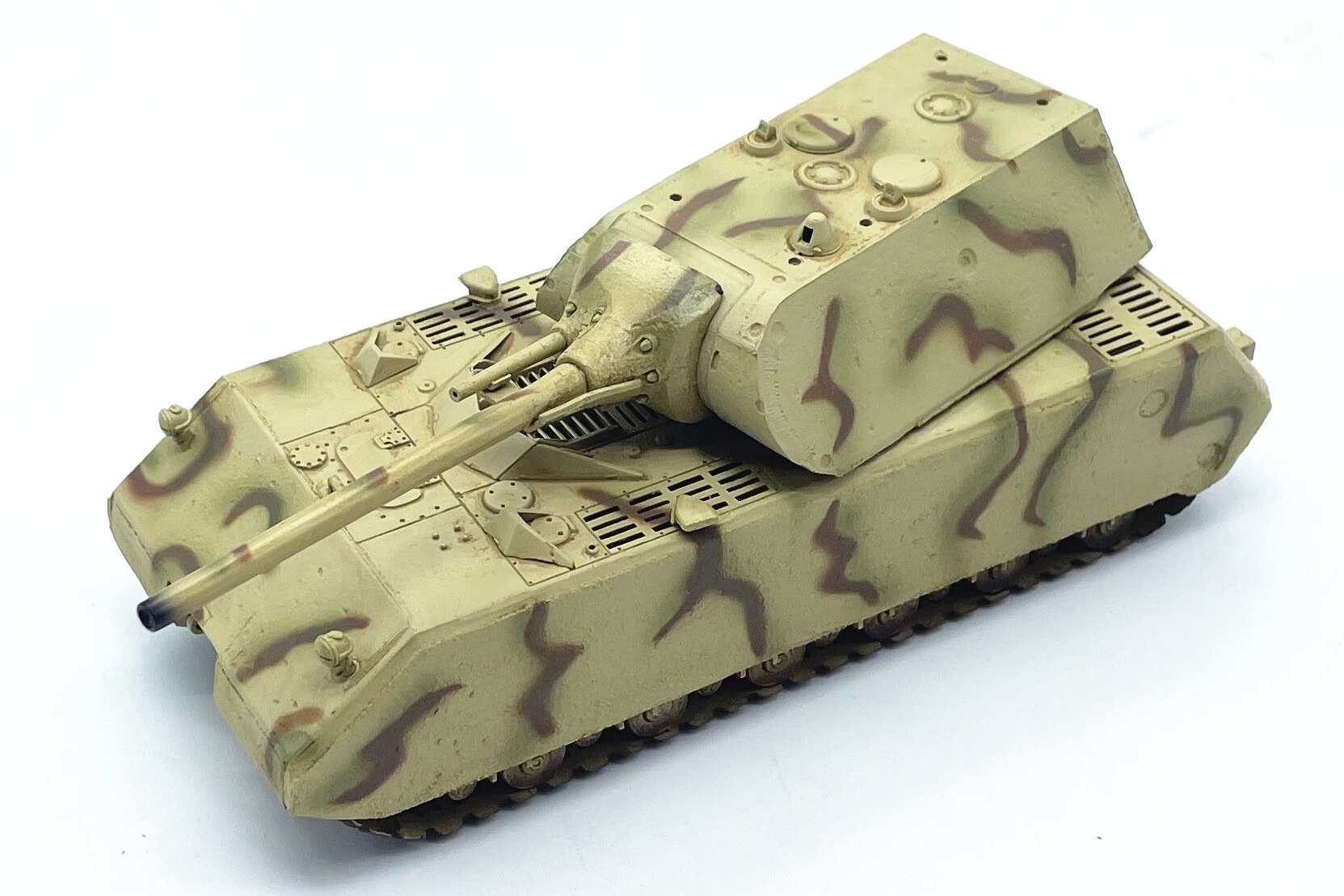 1: 72 German rat overweight tank model Static simulation pendulum finished product 36205