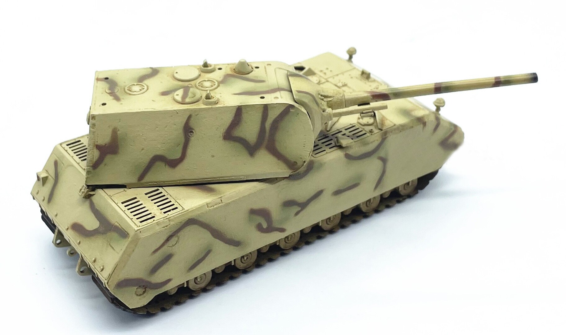 1: 72 German rat overweight tank model Static simulation pendulum finished product 36205