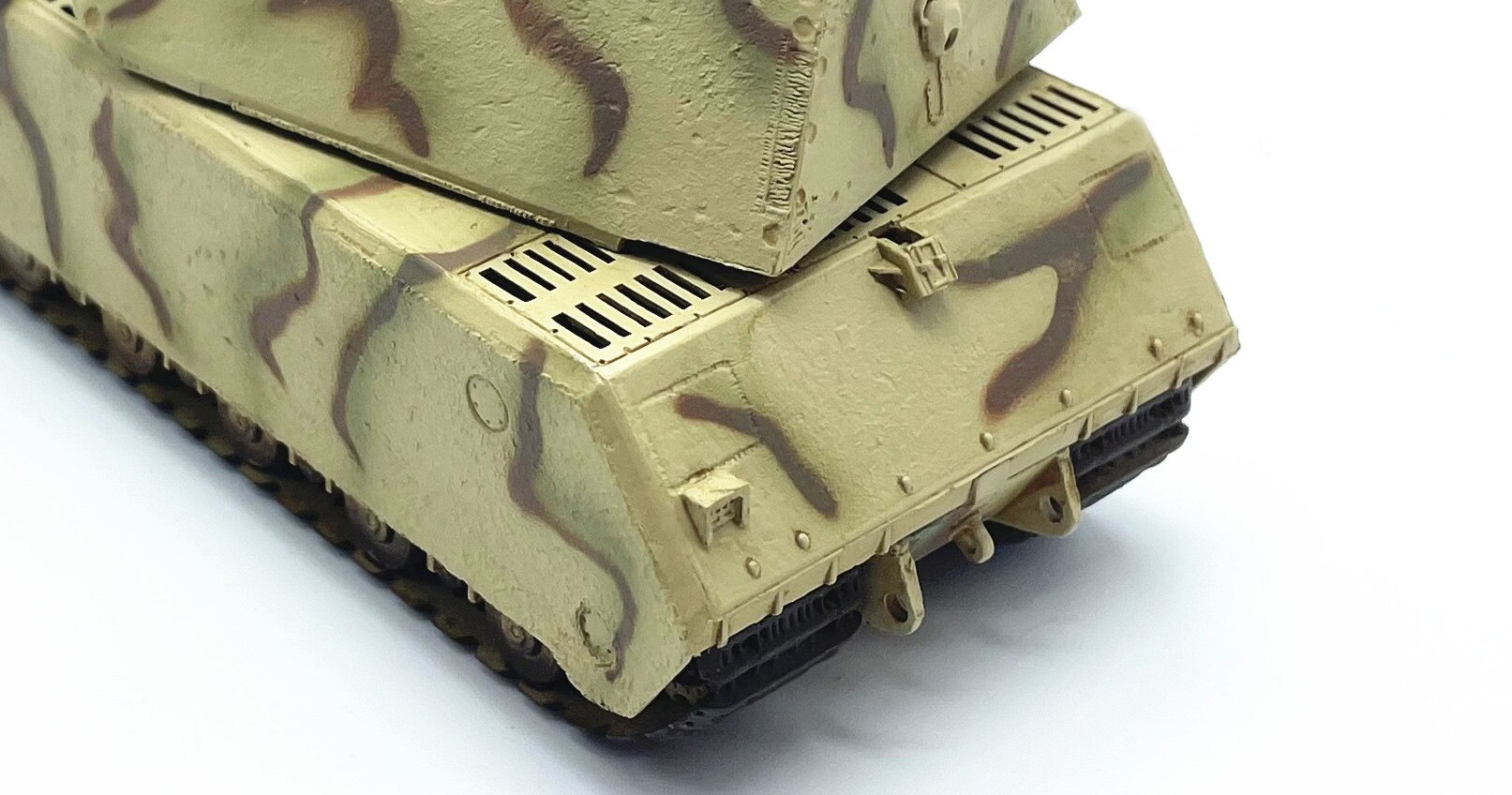 1: 72 German rat overweight tank model Static simulation pendulum finished product 36205