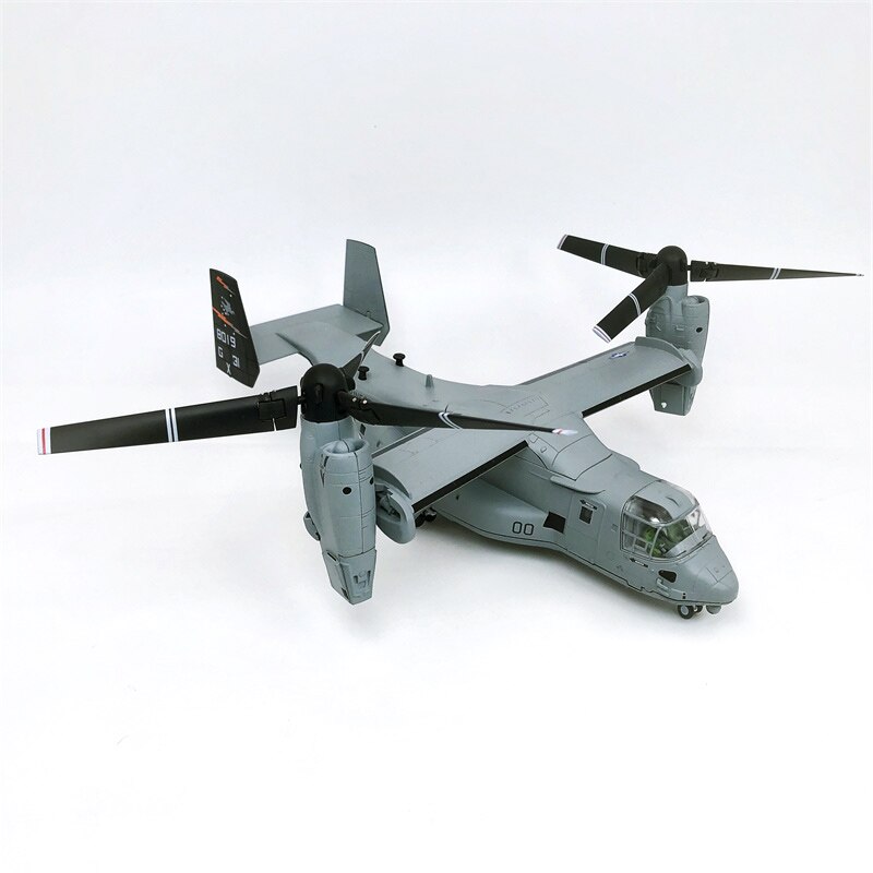 1: 72 U.S. Marine Corps V-22 transport helicopter model V22 tilt rotor aircraft Simulation finished product model