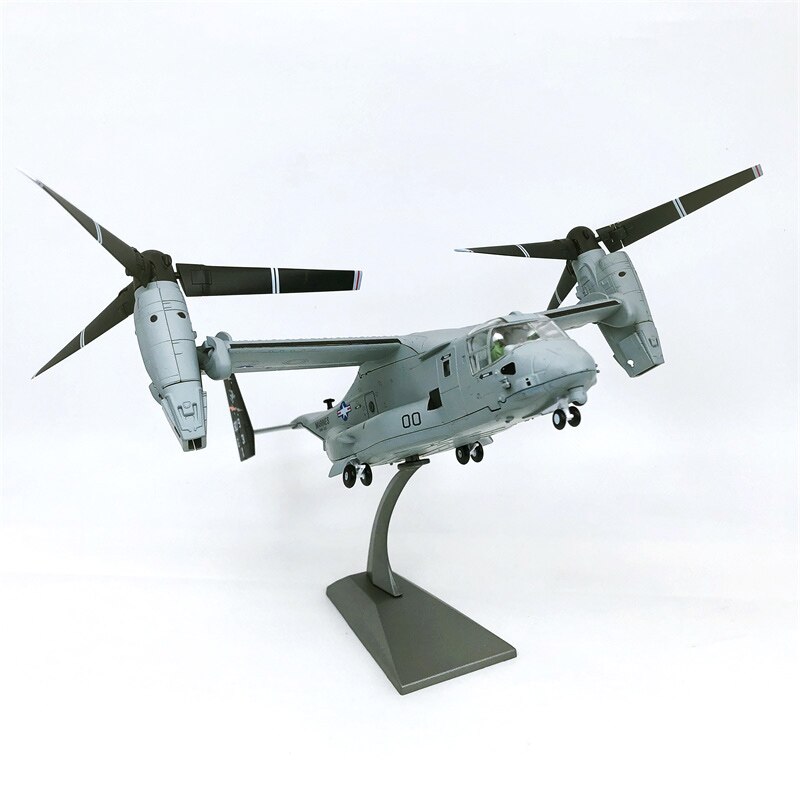 1: 72 U.S. Marine Corps V-22 transport helicopter model V22 tilt rotor aircraft Simulation finished product model