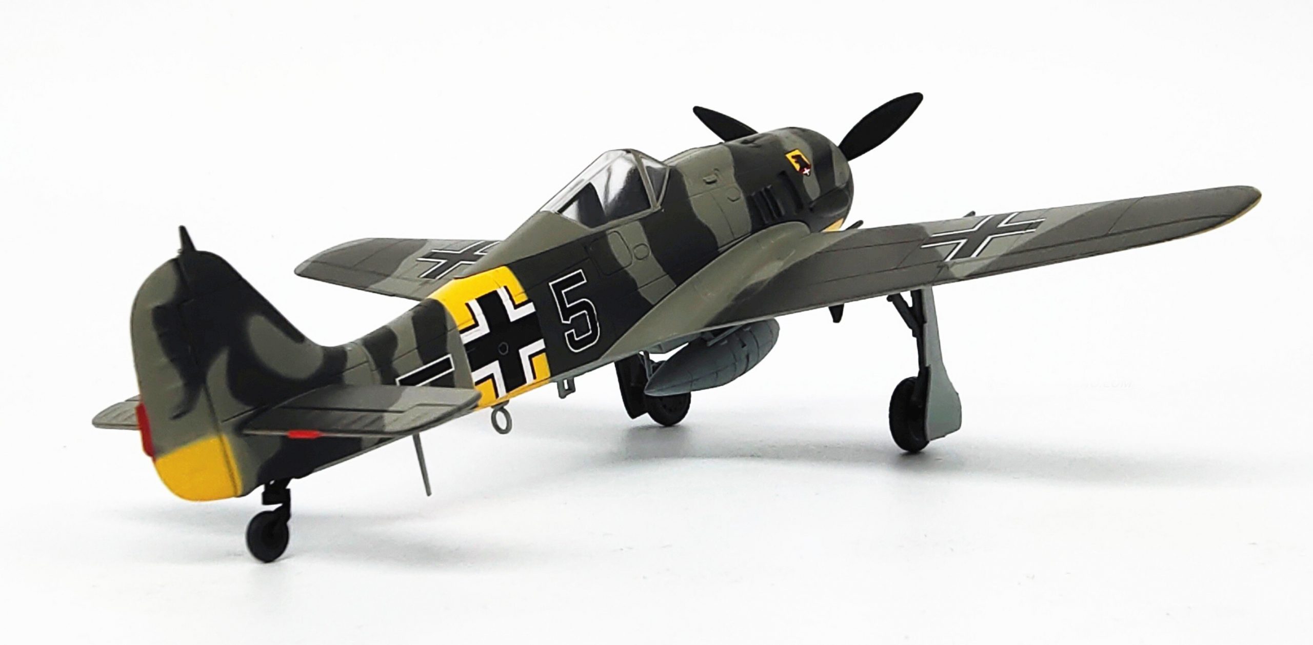 1:72 German fw190 a-6 fighter Simulation aircraft model Small hand products 36402