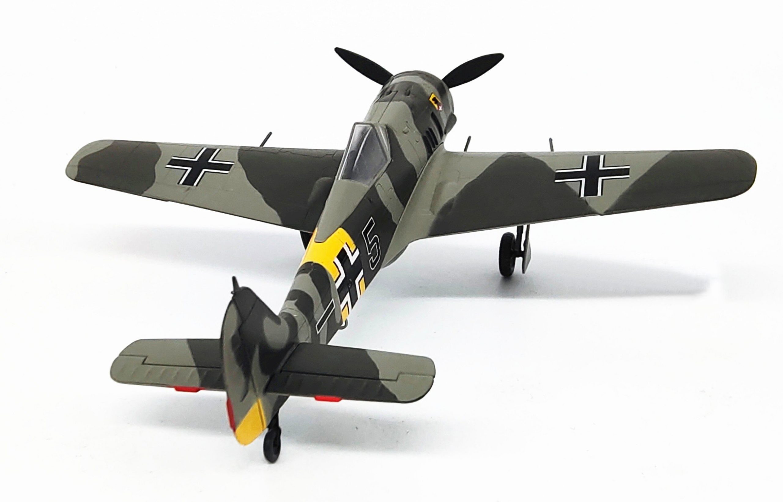 1:72 German fw190 a-6 fighter Simulation aircraft model Small hand products 36402