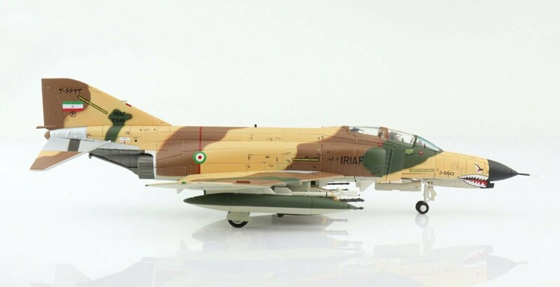 Fine ha19025 1 / 72 Iranian Air Force F-4E fighter 3-6643 Alloy collection model finished product