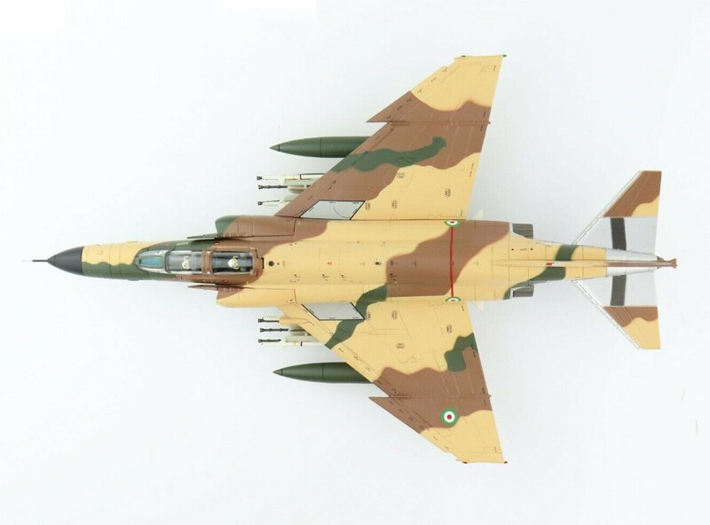 Fine ha19025 1 / 72 Iranian Air Force F-4E fighter 3-6643 Alloy collection model finished product