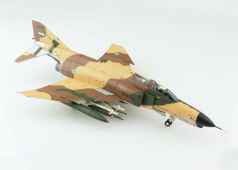 Fine ha19025 1 / 72 Iranian Air Force F-4E fighter 3-6643 Alloy collection model finished product