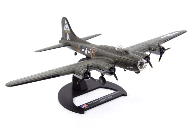 1/144 World War II American b-17f bomber model Alloy collection model