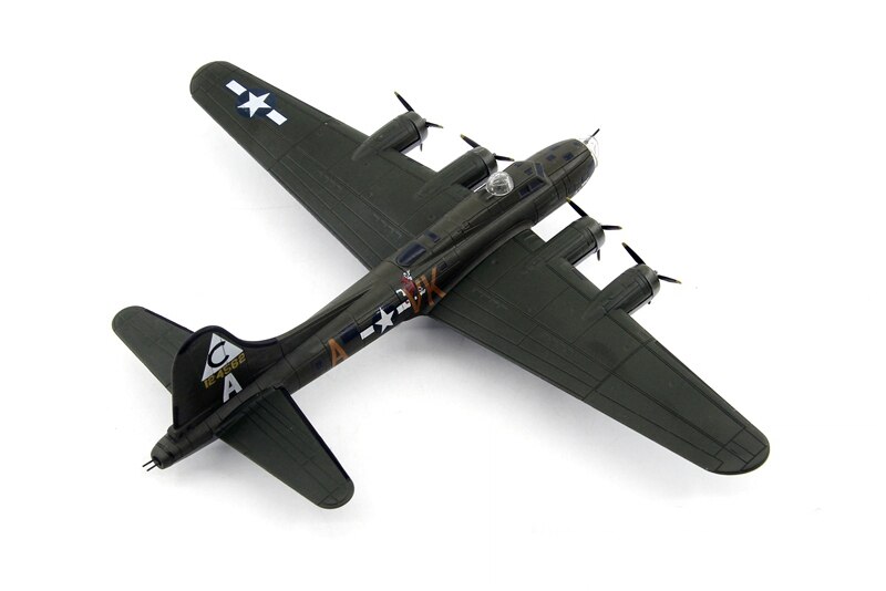 1/144 World War II American b-17f bomber model Alloy collection model