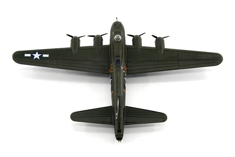1/144 World War II American b-17f bomber model Alloy collection model