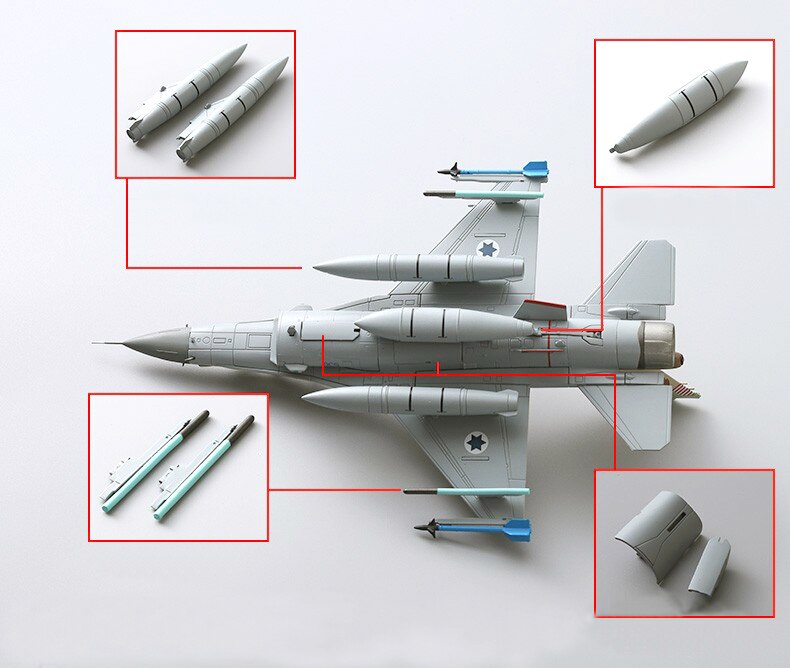Fine 1 / 72 Israeli air force F-16C fighter 101 squadron ha3809 Alloy collection model