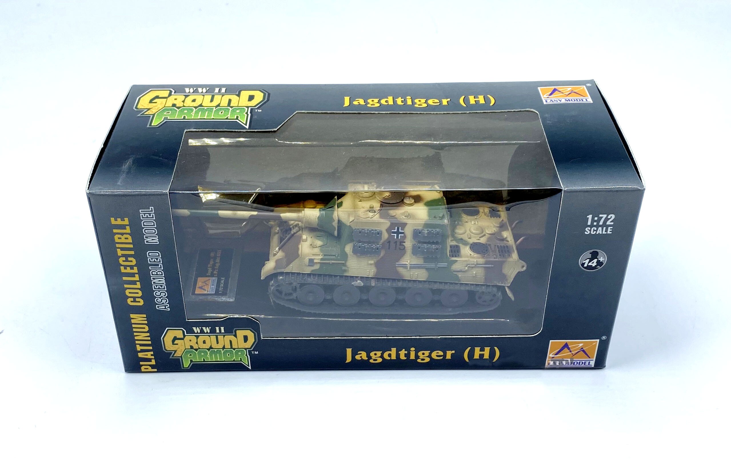 1:72 German tank fighter model 36109 collection model