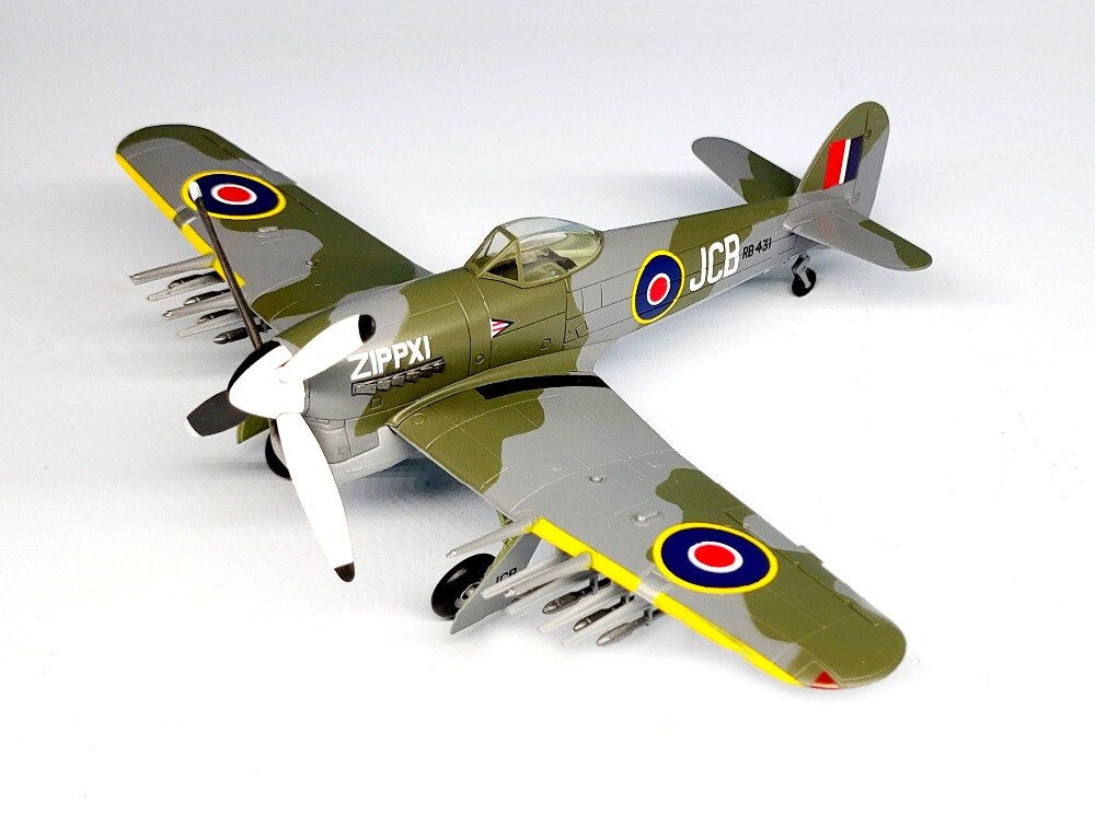 1:72 Fighter model of British typhoon mk.1b during World War II Finished product collection model 36310 1:72 Fighter model of British typhoon mk.1b during World War II Finished product collection model 36310