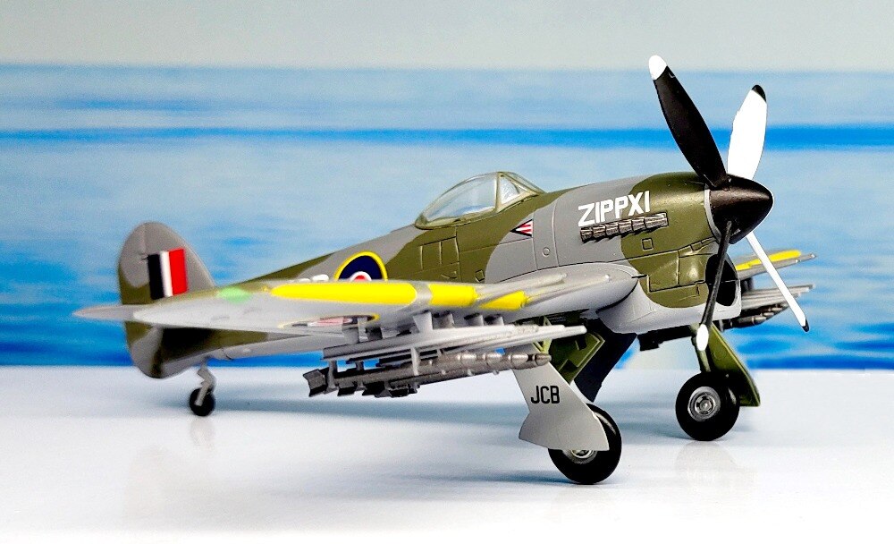 1:72 Fighter model of British typhoon mk.1b during World War II Finished product collection model 36310 1:72 Fighter model of British typhoon mk.1b during World War II Finished product collection model 36310