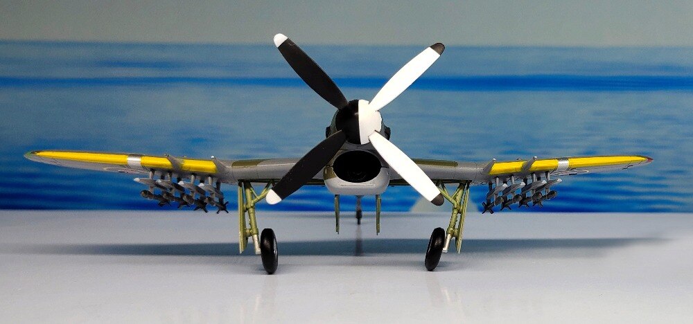 1:72 Fighter model of British typhoon mk.1b during World War II Finished product collection model 36310 1:72 Fighter model of British typhoon mk.1b during World War II Finished product collection model 36310