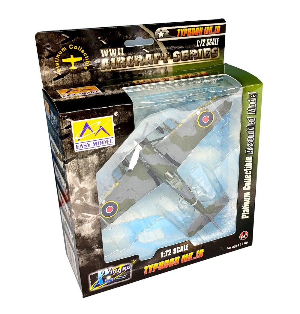 1:72 Fighter model of British typhoon mk.1b during World War II Finished product collection model 36310 1:72 Fighter model of British typhoon mk.1b during World War II Finished product collection model 36310