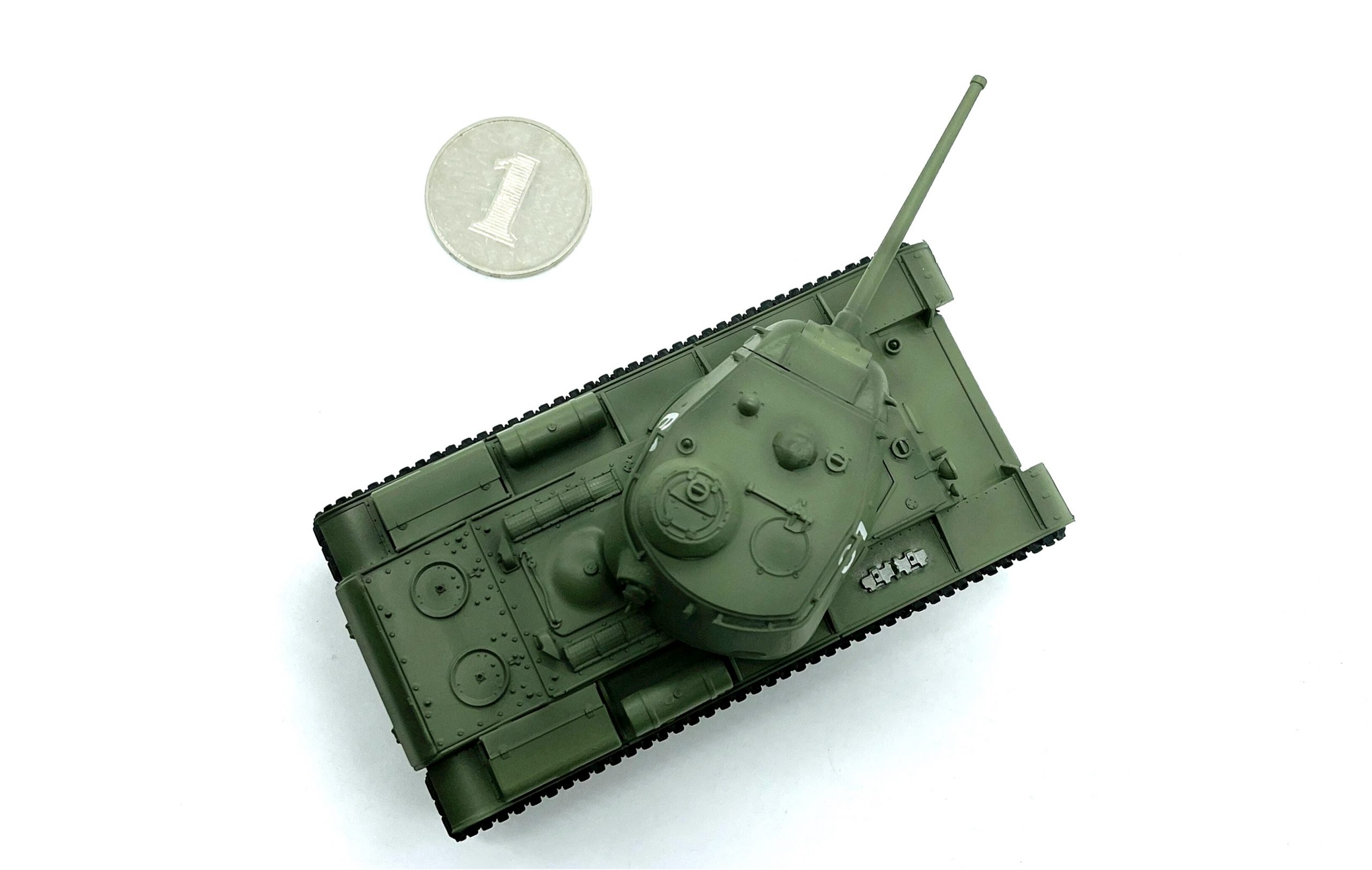 1: 72 World War II Soviet Union kv-85 heavy tank 61 small handmade model 35131
