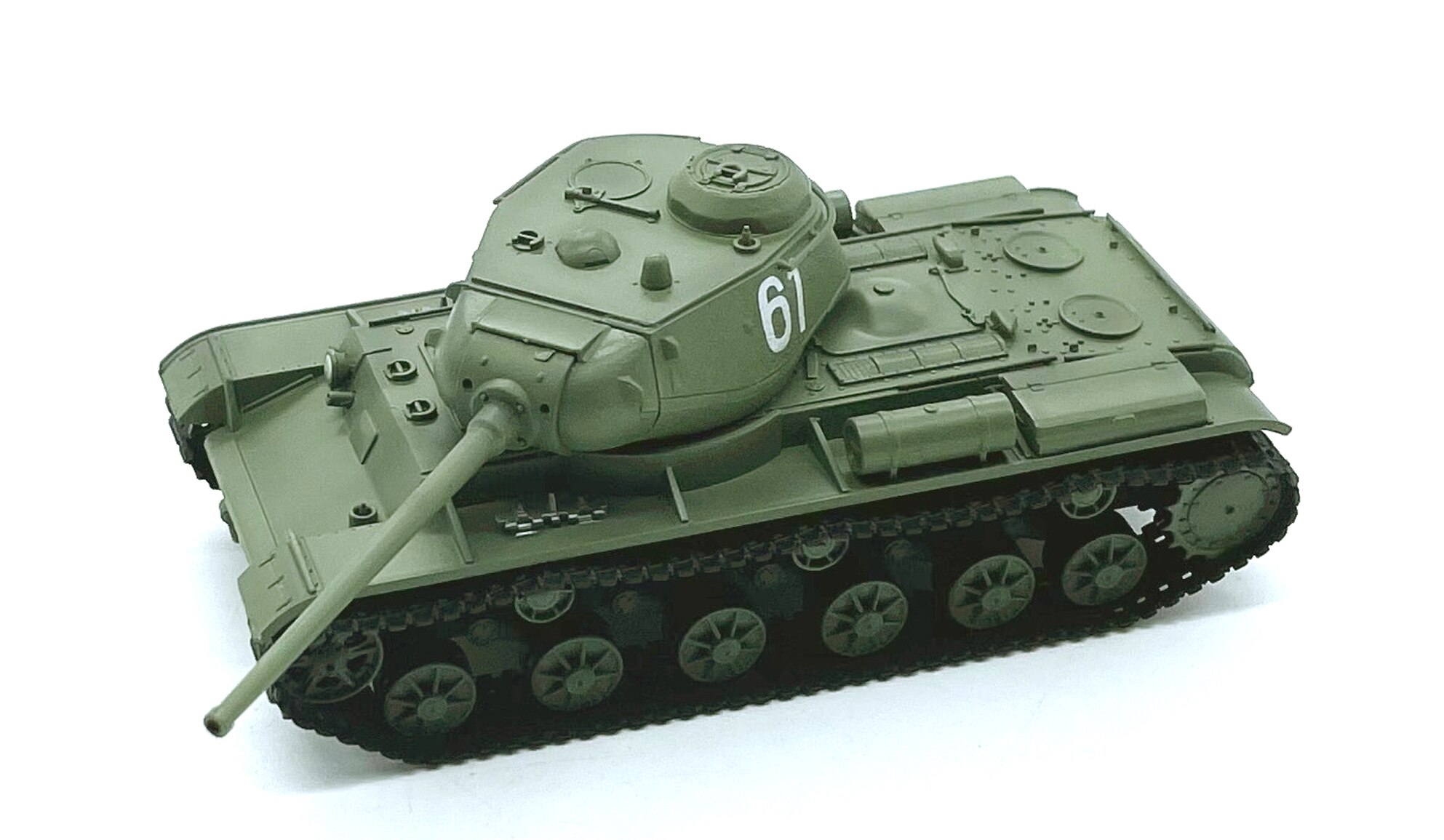 1: 72 World War II Soviet Union kv-85 heavy tank 61 small handmade model 35131