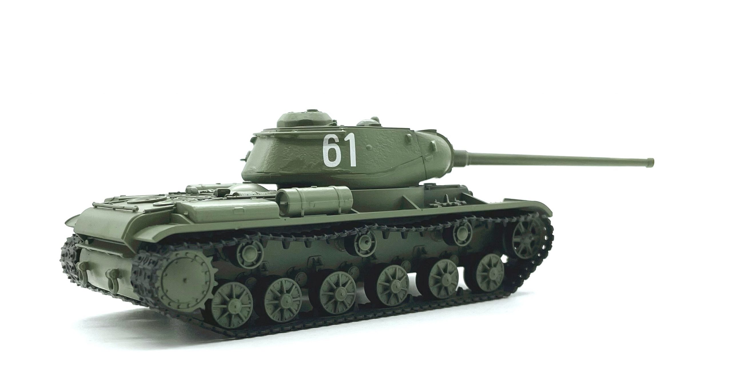 1: 72 World War II Soviet Union kv-85 heavy tank 61 small handmade model 35131