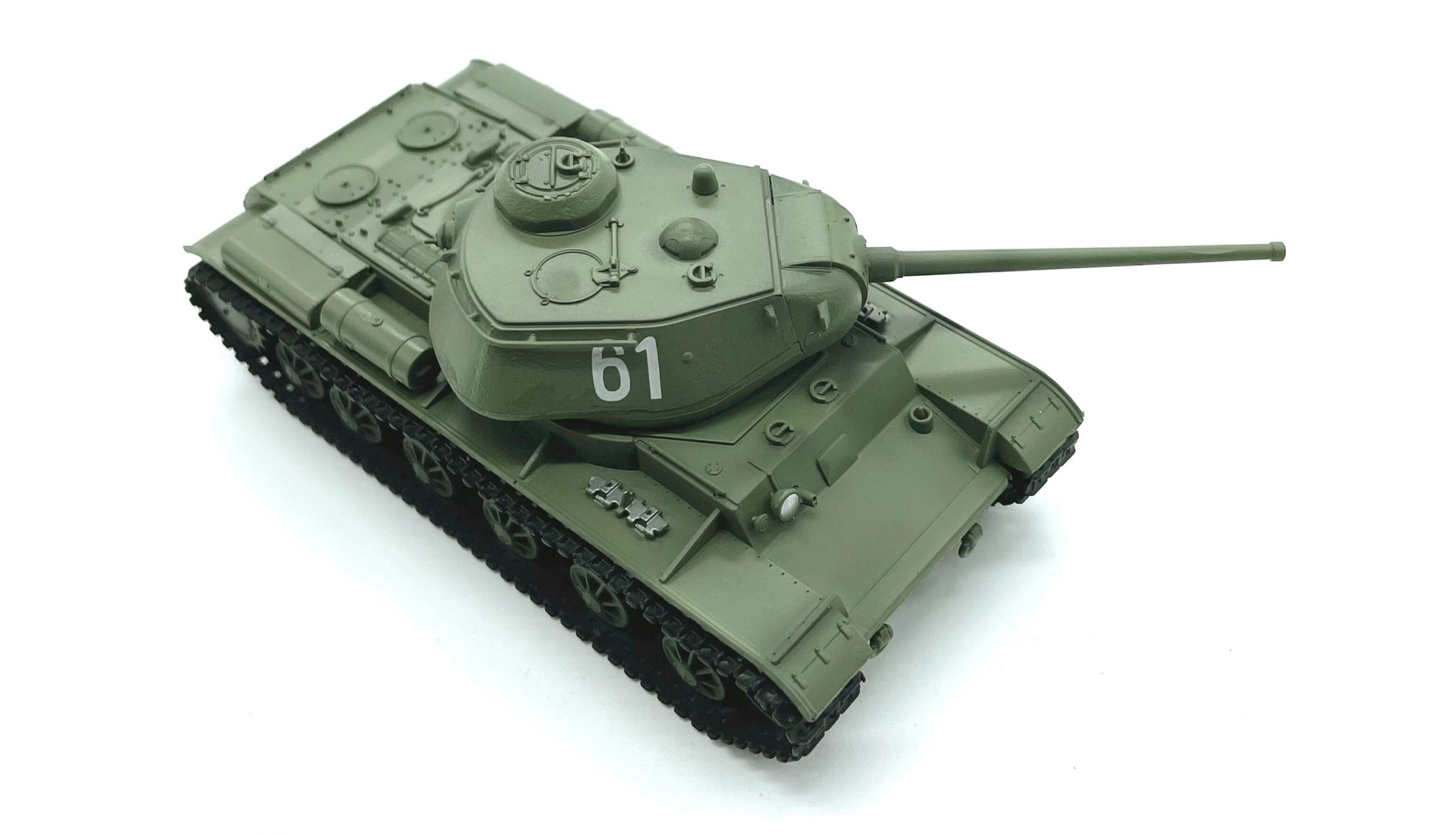 1: 72 World War II Soviet Union kv-85 heavy tank 61 small handmade model 35131