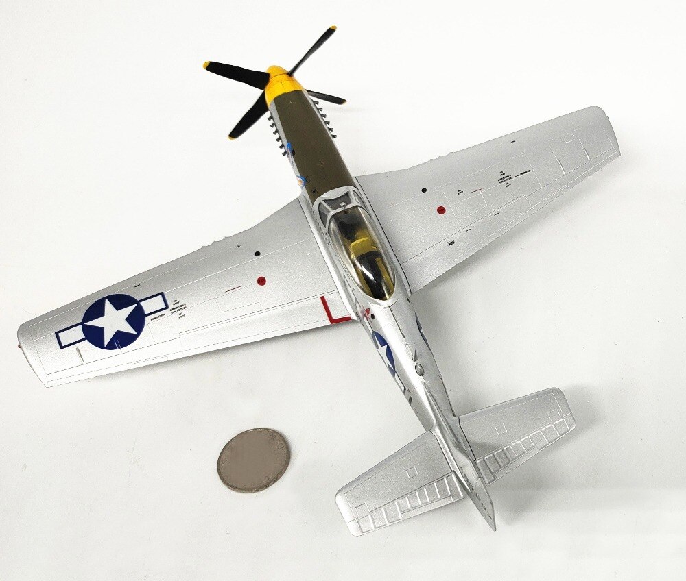 1:48 World War II US p51d fighter model ace Finished trumpeter 39325 Collection model