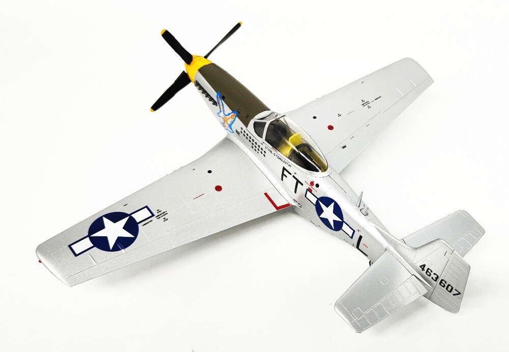 1:48 World War II US p51d fighter model ace Finished trumpeter 39325 Collection model