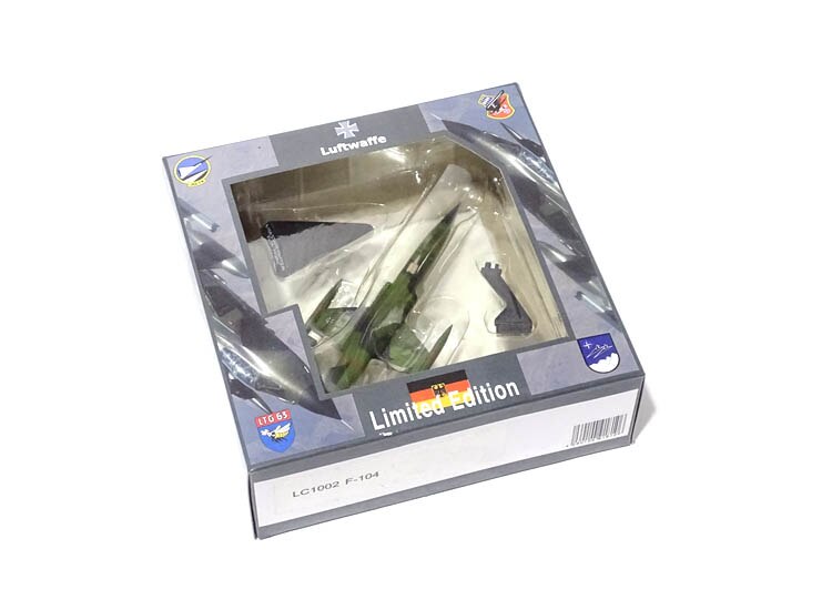 1 / 120 German F-104 starfighter jg32 squadron Alloy aircraft model