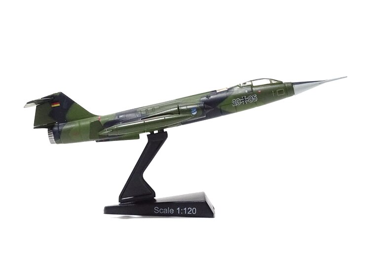 1 / 120 German F-104 starfighter jg32 squadron Alloy aircraft model