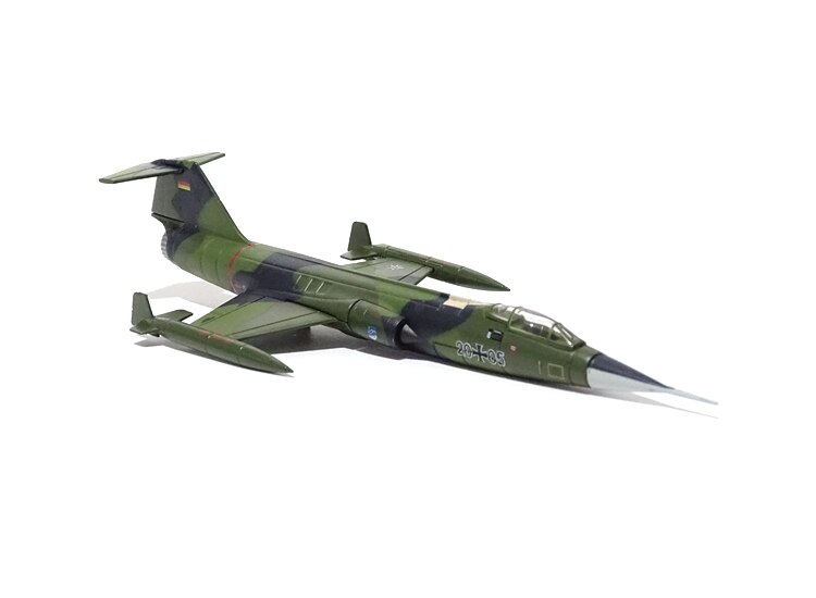 1 / 120 German F-104 starfighter jg32 squadron Alloy aircraft model