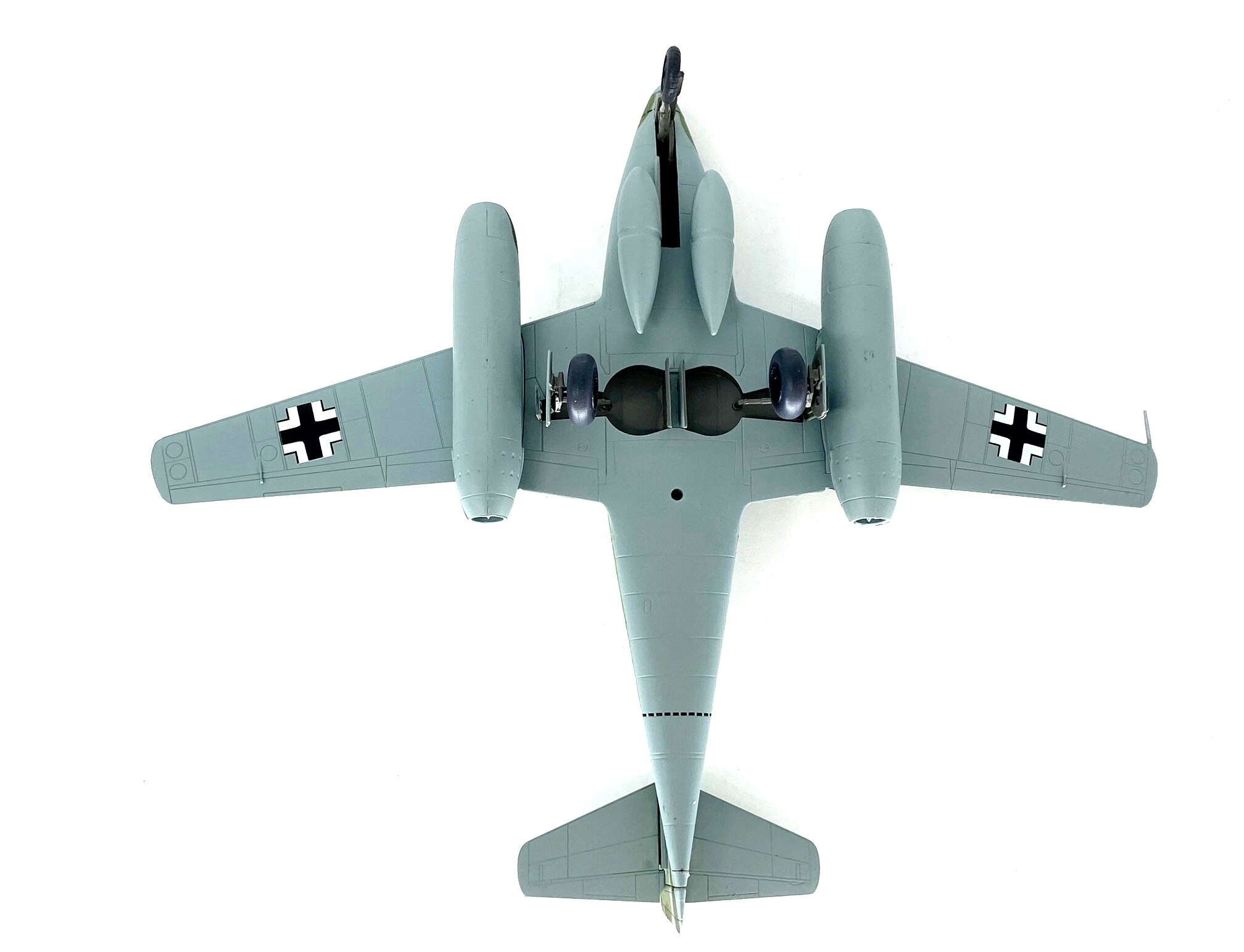 1: 72 German me262a jet fighter model 36369 static simulation model