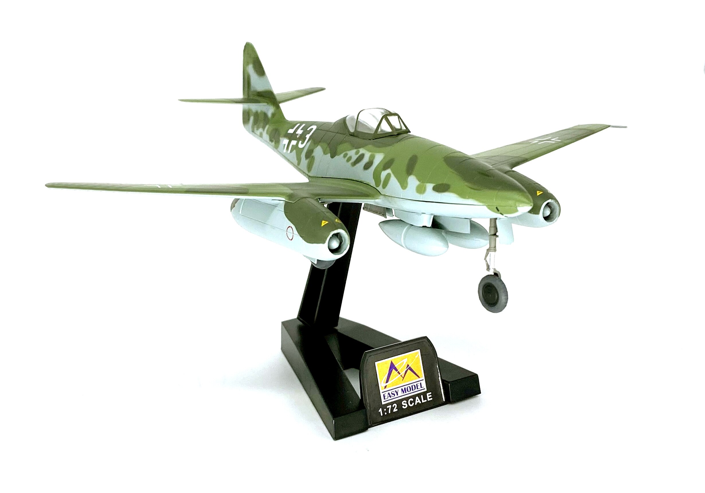 1: 72 German me262a jet fighter model 36369 static simulation model